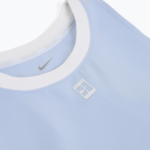 Dámské tenisové tričko Nike Court Dri-Fit Advantage Tank hydrogen blue/white/white