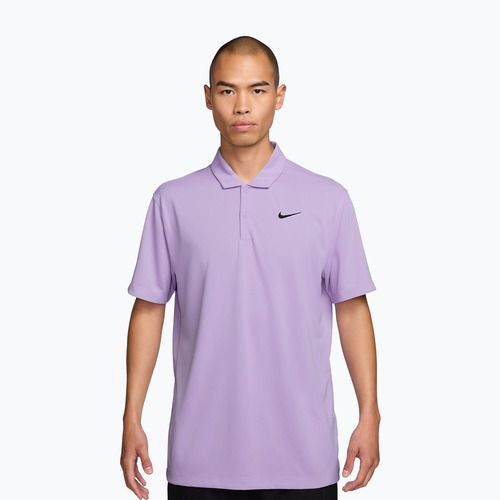 Pánské tenisové tričko Nike Court Dri-Fit Polo Solid violet mist/black