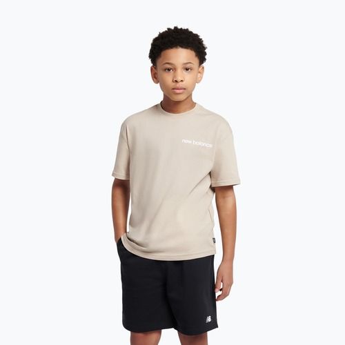 Dětské tričko New Balance 574 Shoe Graphic Tee timberwolf