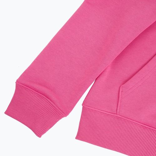 Dětská mikina New Balance FT Stacked Logo Hoodie pink satin