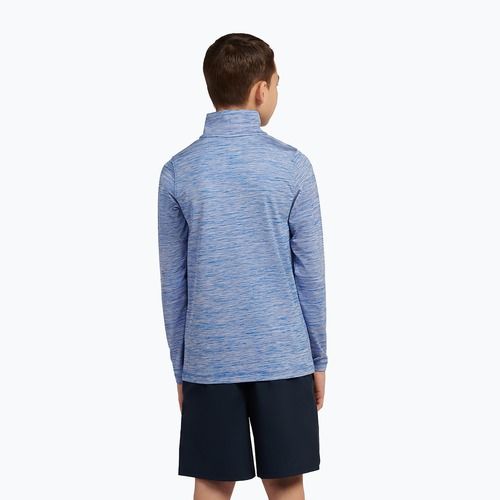 Dětská mikina New Balance Athletics Quarter Zip Funnel blue gemstone