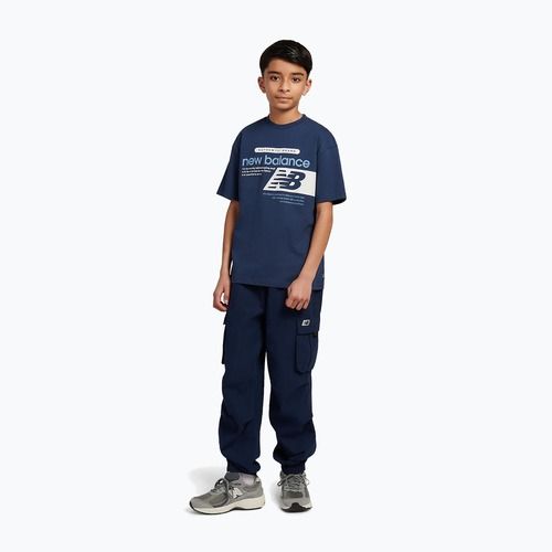Dětské tričko New Balance Authentic Brand Players Graphic Tee nb navy