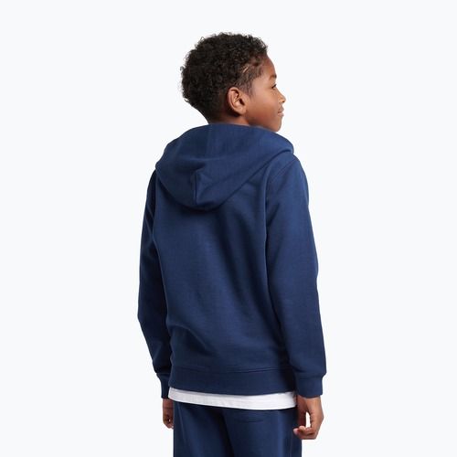 Dětská mikina New Balance French Terry Small Logo Full Zip Hoodie nb navy