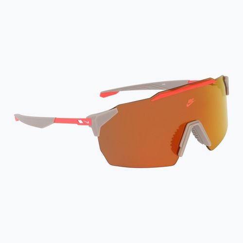 Sluneční brýle Nike Limitless Shield college grey/orange mirror