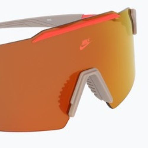 Sluneční brýle Nike Limitless Shield college grey/orange mirror