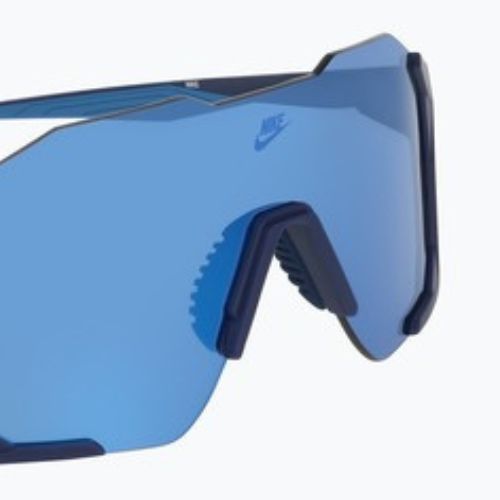 Sluneční brýle Nike Charged Shield matte blue void/blue mirror