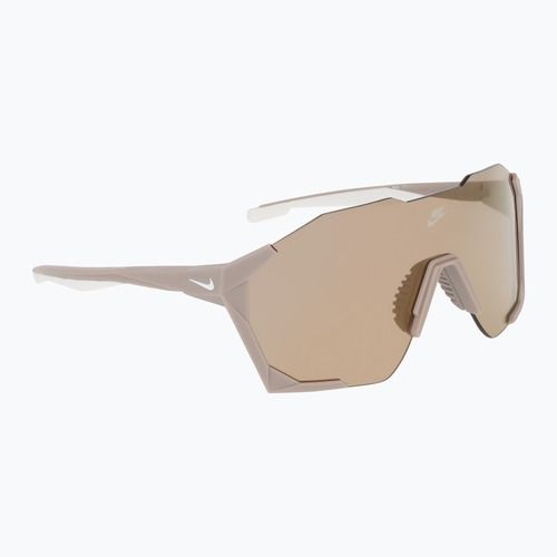 Sluneční brýle Nike Charged Shield matte college grey/gold mirror