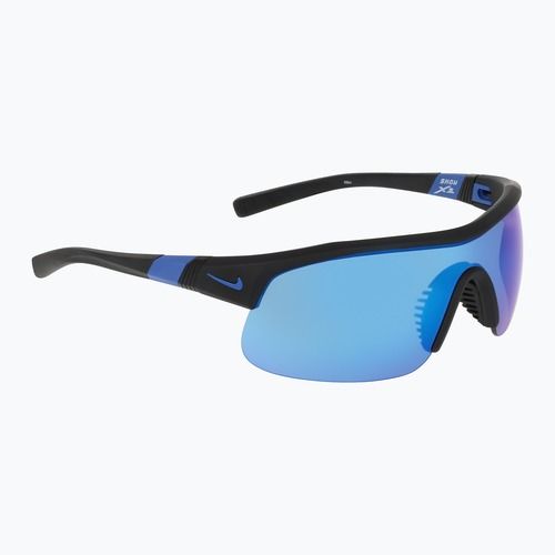 Sluneční brýle Nike Show X1 matte black/blue mirror