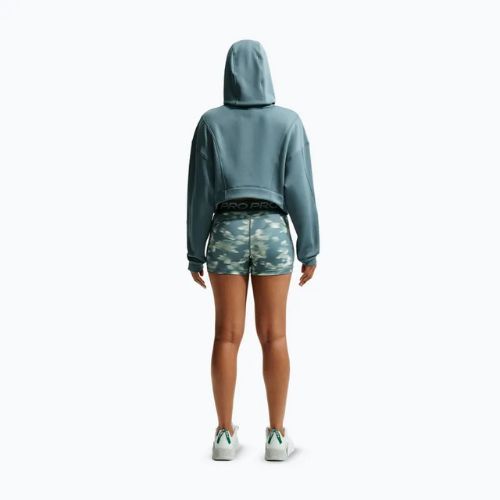 Dámská tréninková mikina Nike Pro Therma-Fit Hoodie mineral slate/white