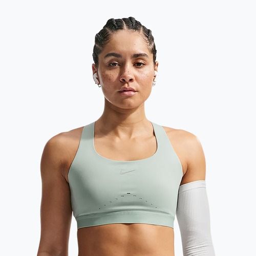 Tréninková podprsenka Nike Swift High-Support Lightly Lined steam/reflective silver