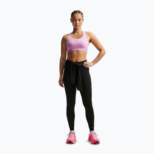 Tréninková podprsenka Nike Swift High-Support Lightly Lined light magenta