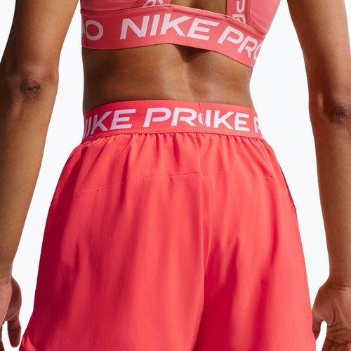 Dámské tréninkové šortky Nike Pro 2in1 light crimson/white