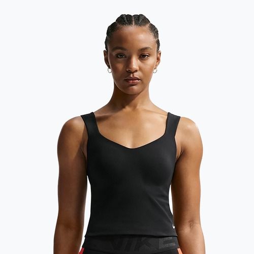 Dámské tréninkové tričko Nike Pro Sculpt Medium Support Padded Tank black/white