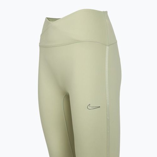 Dámské legíny Nike One High-Waisted Seamless olive aura