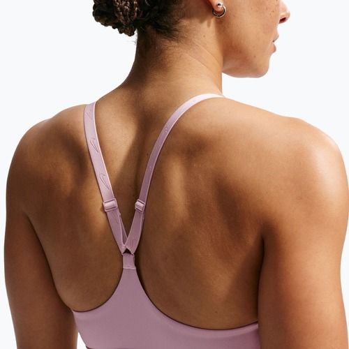 Tréninková podprsenka Nike Indy Padded Gloss platinum violet