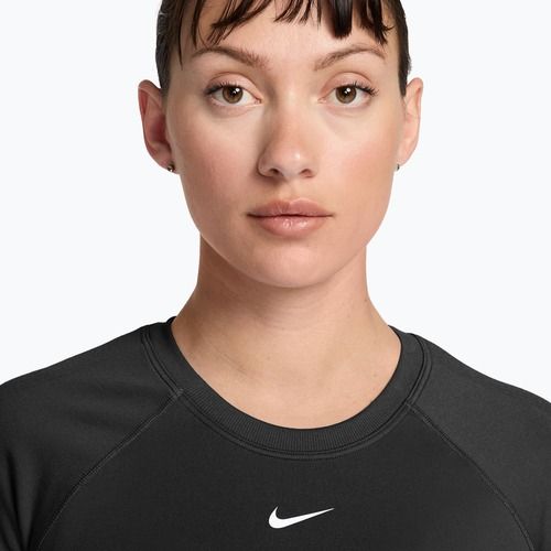 Dámské tréninkové tričko Nike Pro Seamless Dri-Fit black/white
