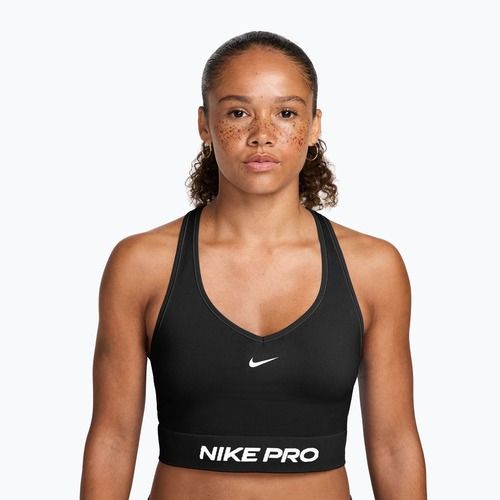 Dámské tréninkové tričko Nike Pro Seamless Dri-Fit black/white