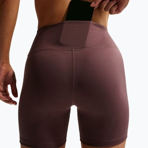 Dámské šortky Nike One High-Waisted Biker 5" tattoo/white