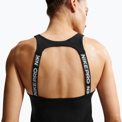 Dámské tréninkové tričko Nike Pro Dri-Fit TT black/white/metallic silver