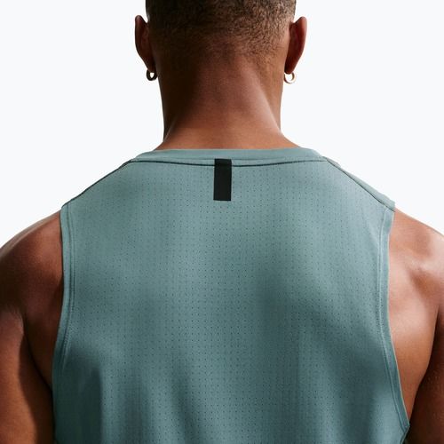 Pánské tréninkové tričko Nike Pro Training Dri-Fit mineral slate/green strike