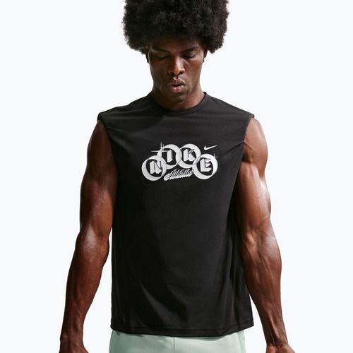 Pánské tréninkové tričko Nike Hyverse Dri-Fit Training black/white