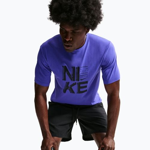 Pánské tréninkové tričko Nike Hyverse Dri-Fit Persian violet/black