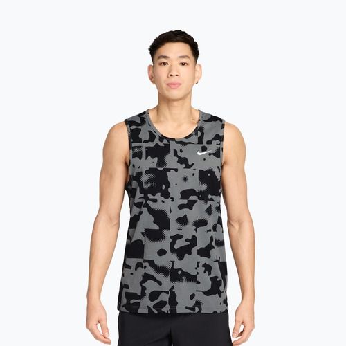 Pánské tréninkové tričko Nike Hyverse Dri-Fit TT smoke grey/black/white