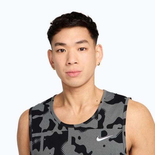 Pánské tréninkové tričko Nike Hyverse Dri-Fit TT smoke grey/black/white