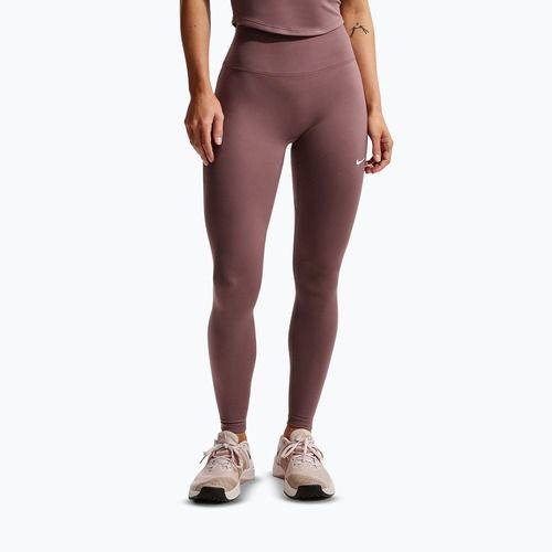 Dámské legíny Nike One Seamless Front High-Waisted tattoo/white