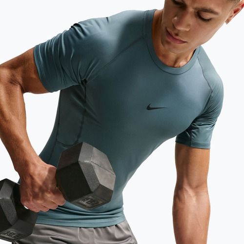 Pánské tréninkové tričko Nike Pro Dri-Fit Tight Fitness mineral slate/black