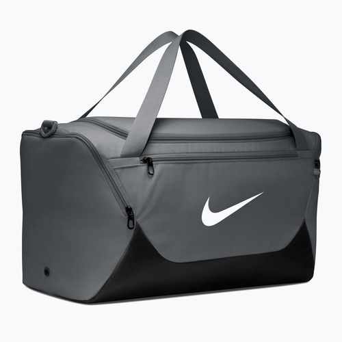 Tréninková taška Nike Brasilia Duffel Small 40 l smoke grey/black/white