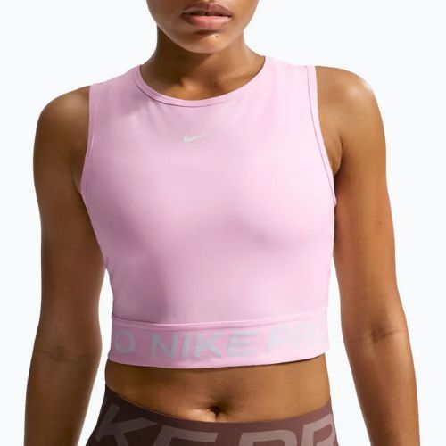 Dámský sportovní top Nike Pro Dri-Fit pink foam/white