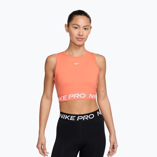 Dámský sportovní top Nike Pro Dri-Fit crimson bliss/white