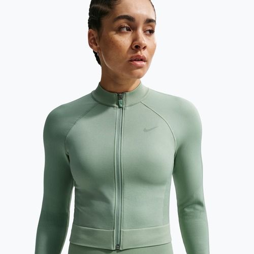 Dámská tréninková mikina Nike Pro Seamless Full Zip Top steam