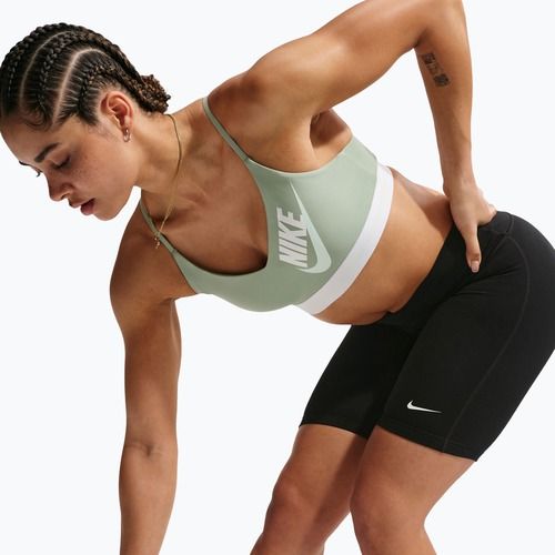 Tréninková podprsenka Nike Indy Light Support steam/white/barely green