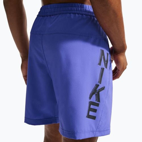 Pánské tréninkové šortky Nike Form Dri-Fit Versatile 7" persian violet/black