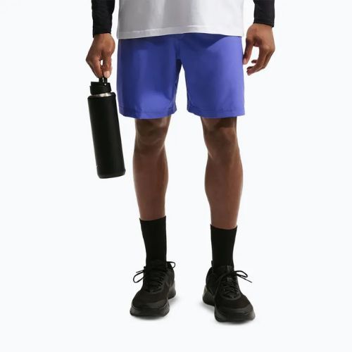 Pánské tréninkové šortky Nike Form Dri-Fit Versatile 7" persian violet/black