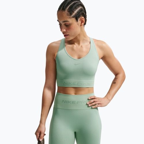 Tréninkový top Nike Pro Seamless Dri-Fit Cropped steam
