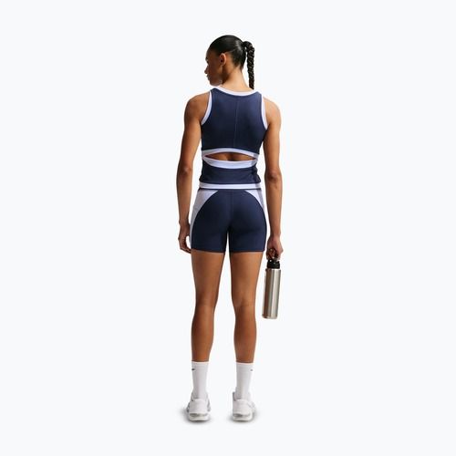 Dámské tréninkové tričko Nike One Dri-Fit midnight navy/hydrogen blue/white