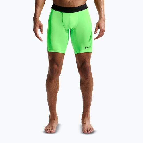 Pánské tréninkové šortky Nike Pro Dri-Fit Fitness Long green strike/black