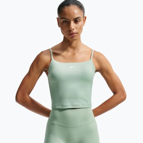 Dámské tréninkové tričko Nike One Medium Support steam/white