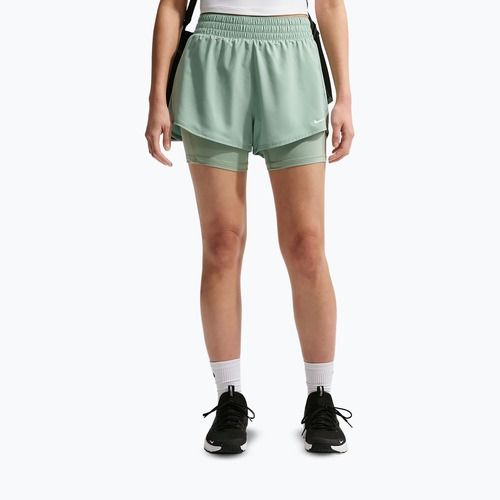 Dámské šortky Nike One Dri-Fit High-Waisted 3" 2In1 steam/white