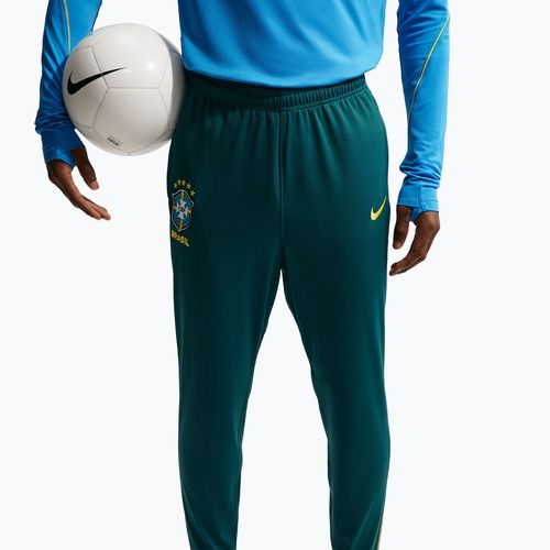Pánské fotbalové kalhoty Nike Brazil Academy Pro Dri-Fit geode teal/light mint/midwest gold