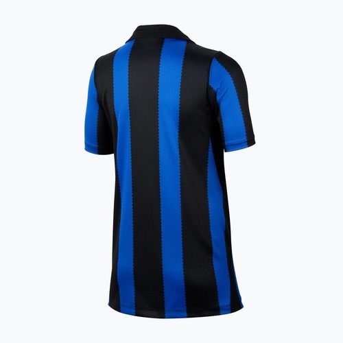 Dětské fotbalové tričko Nike Inter Milan Dri-Fit Stadium Home lyon blue/black/university gold