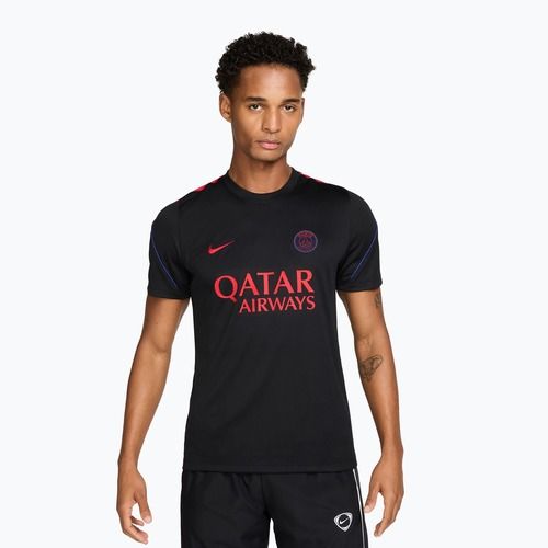 Pánské fotbalové tričko Nike Paris Saint-Germain Strike Soccer Dri-Fit black/hyper royal/global red/global red