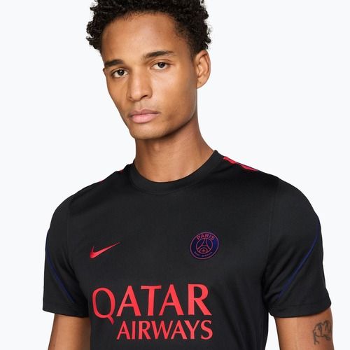 Pánské fotbalové tričko Nike Paris Saint-Germain Strike Soccer Dri-Fit black/hyper royal/global red/global red