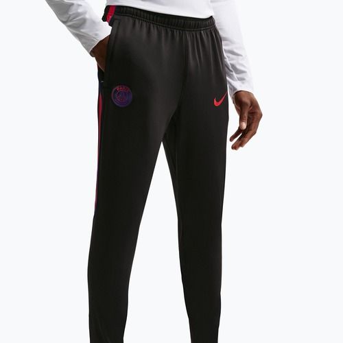 Pánské fotbalové kalhoty Nike Paris Saint-Germain Strike Dri-Fit black/global red/global red