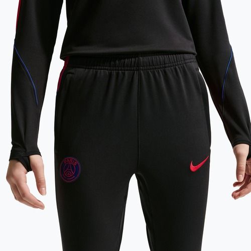 Dětské fotbalové kalhoty Nike Paris Saint-Germain Strike Dri-Fit black/global red/global red