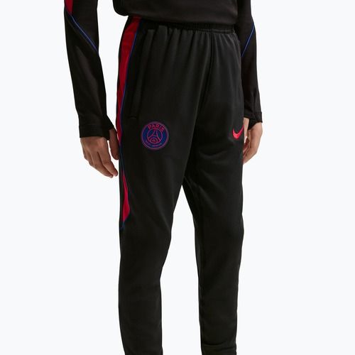 Dětské fotbalové kalhoty Nike Paris Saint-Germain Strike Dri-Fit black/global red/global red