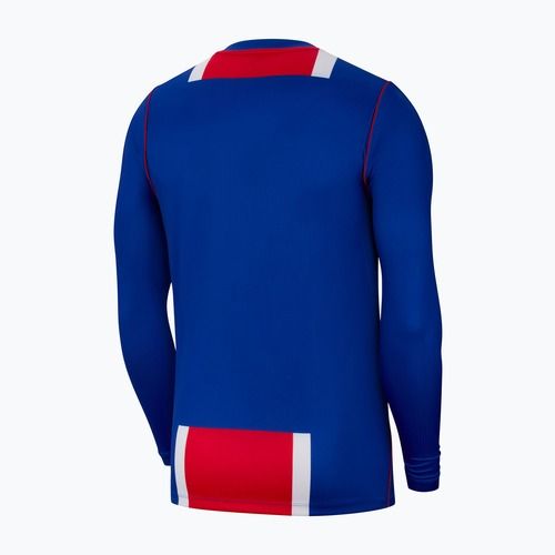 Pánské fotbalové tričko Longsleeve Nike Paris Saint-Germain Dri-Fit Stadium Home old royal/white/university red/white